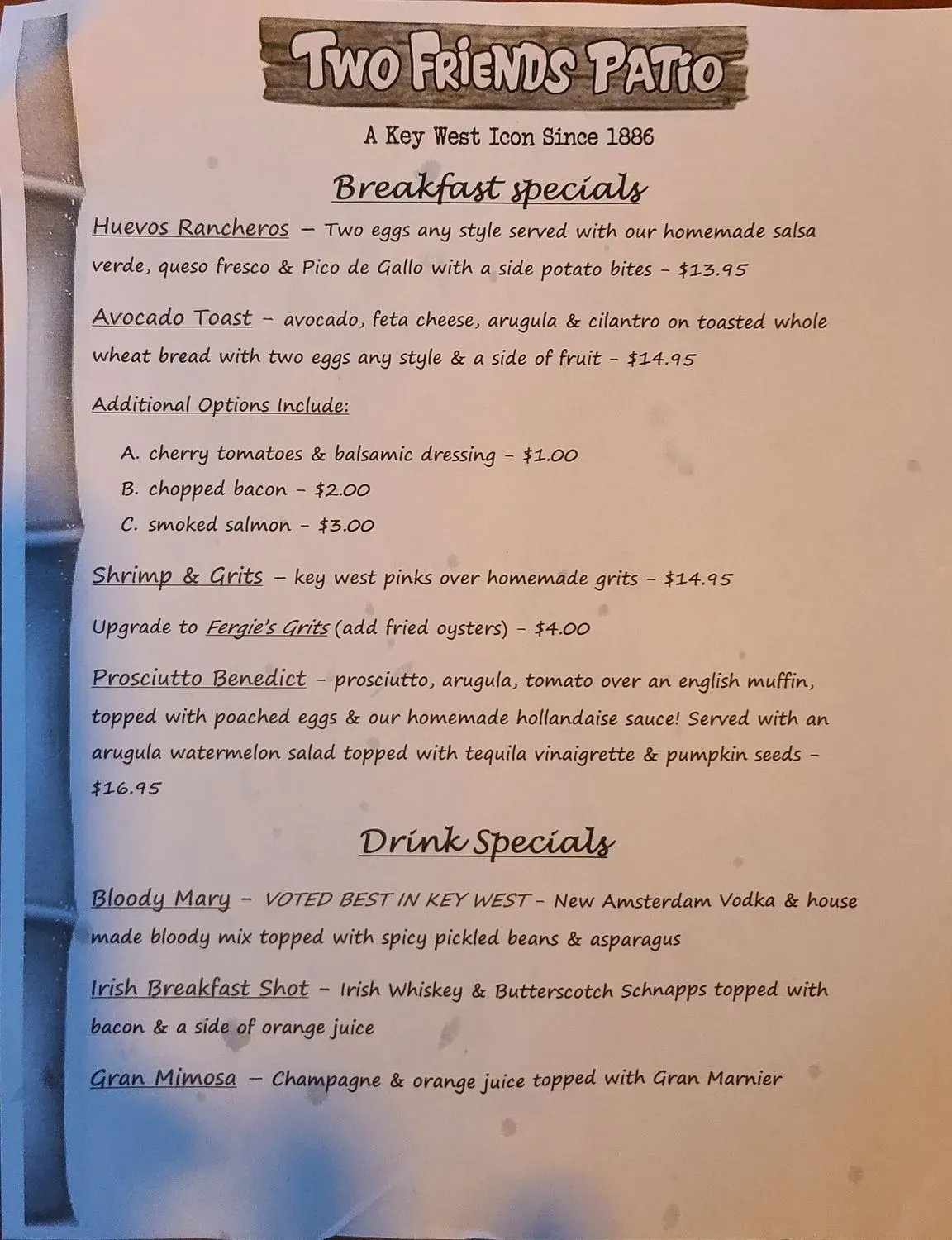 Menu 4