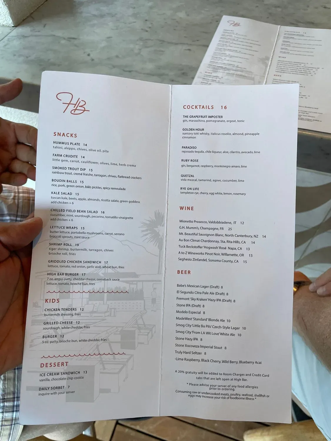 Menu 3