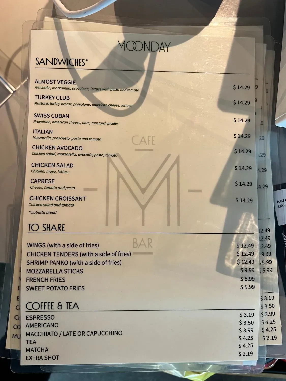 Menu 4