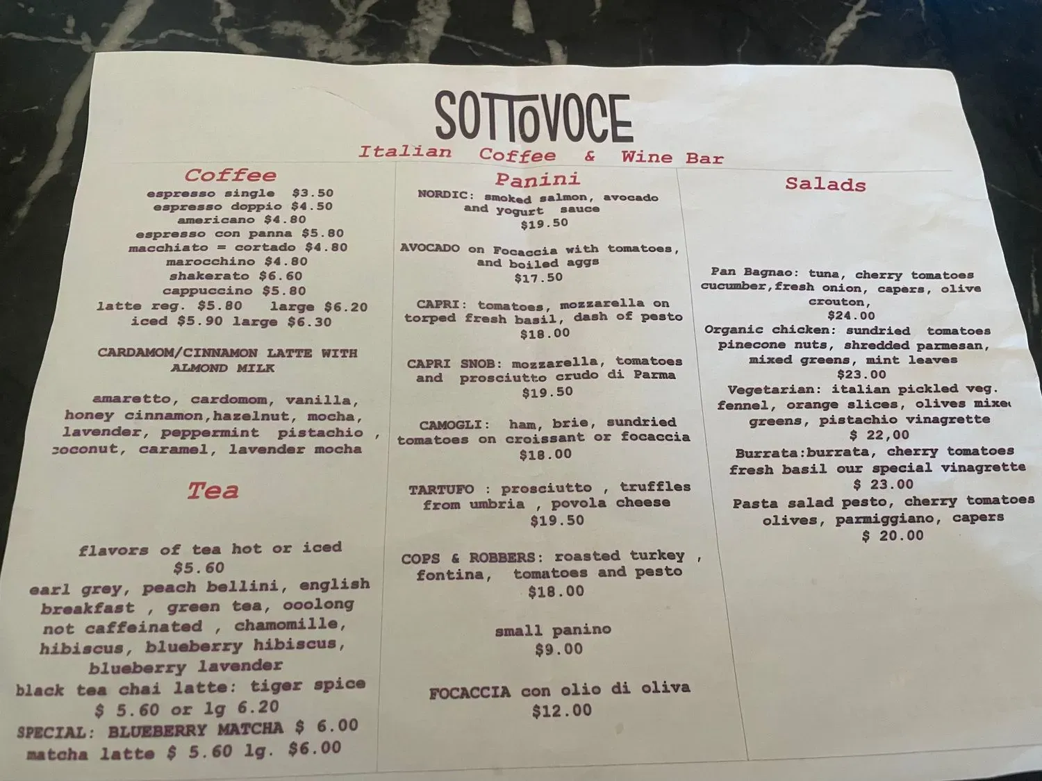 Menu 6