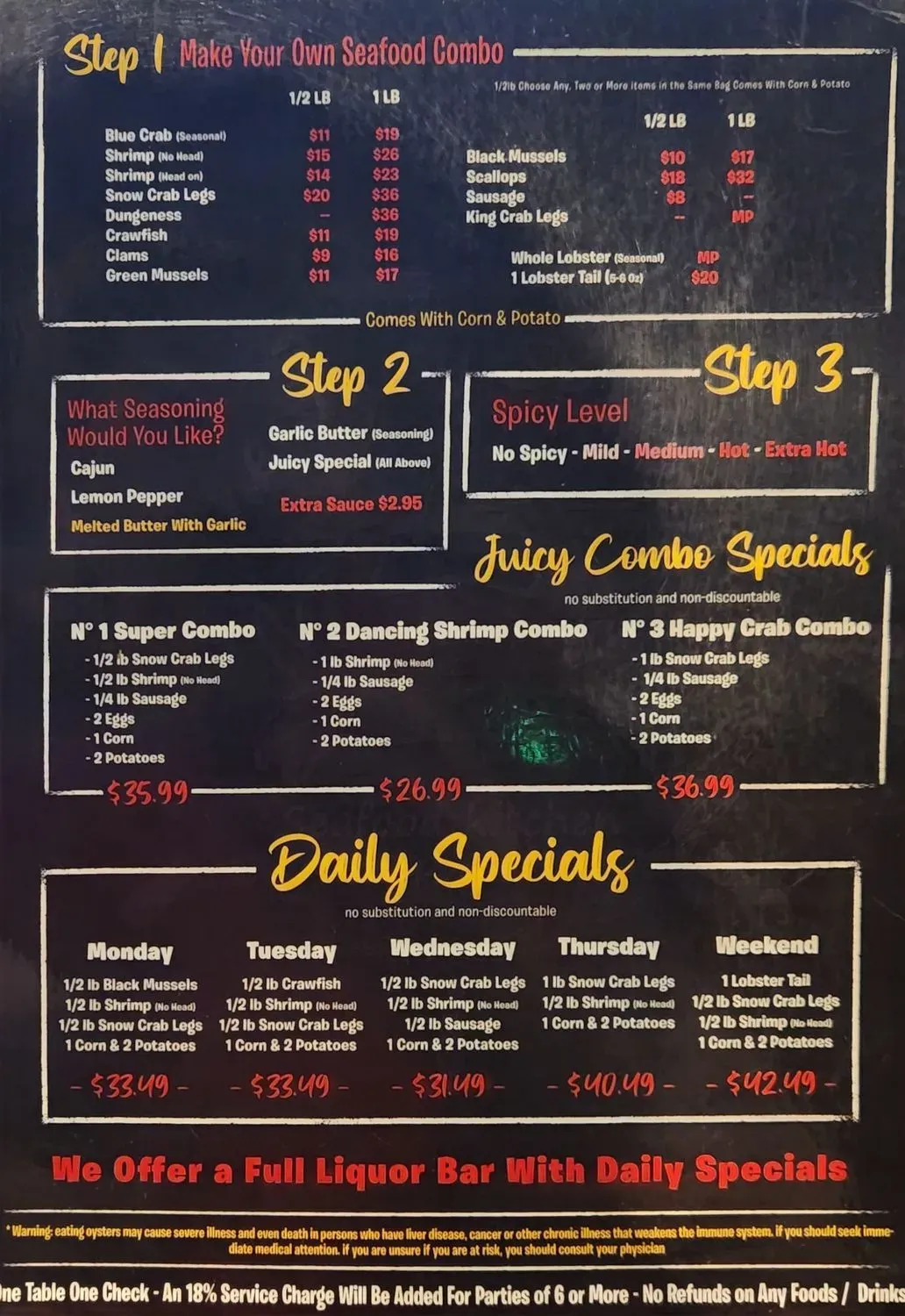 Menu 6