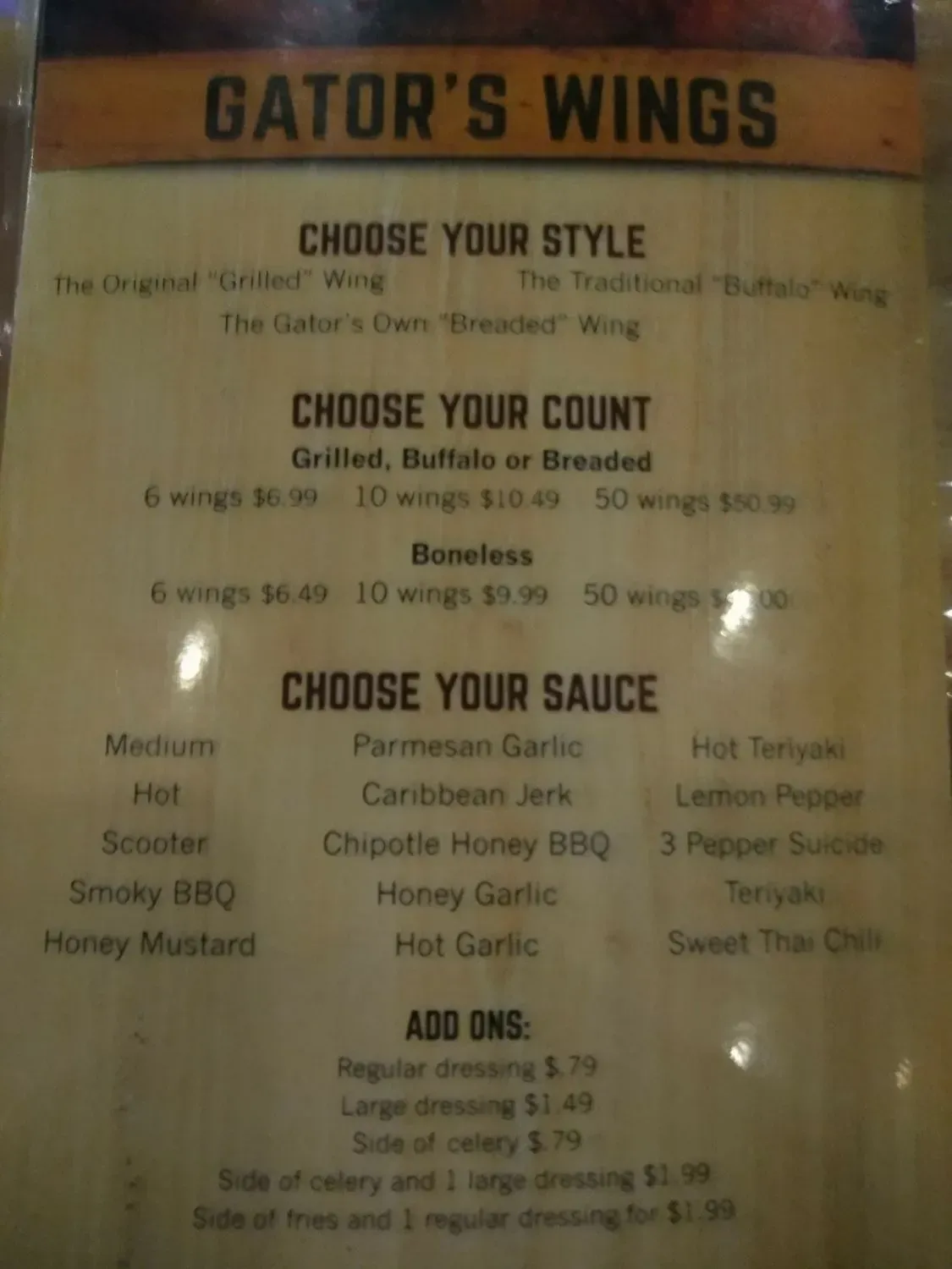 Menu 6