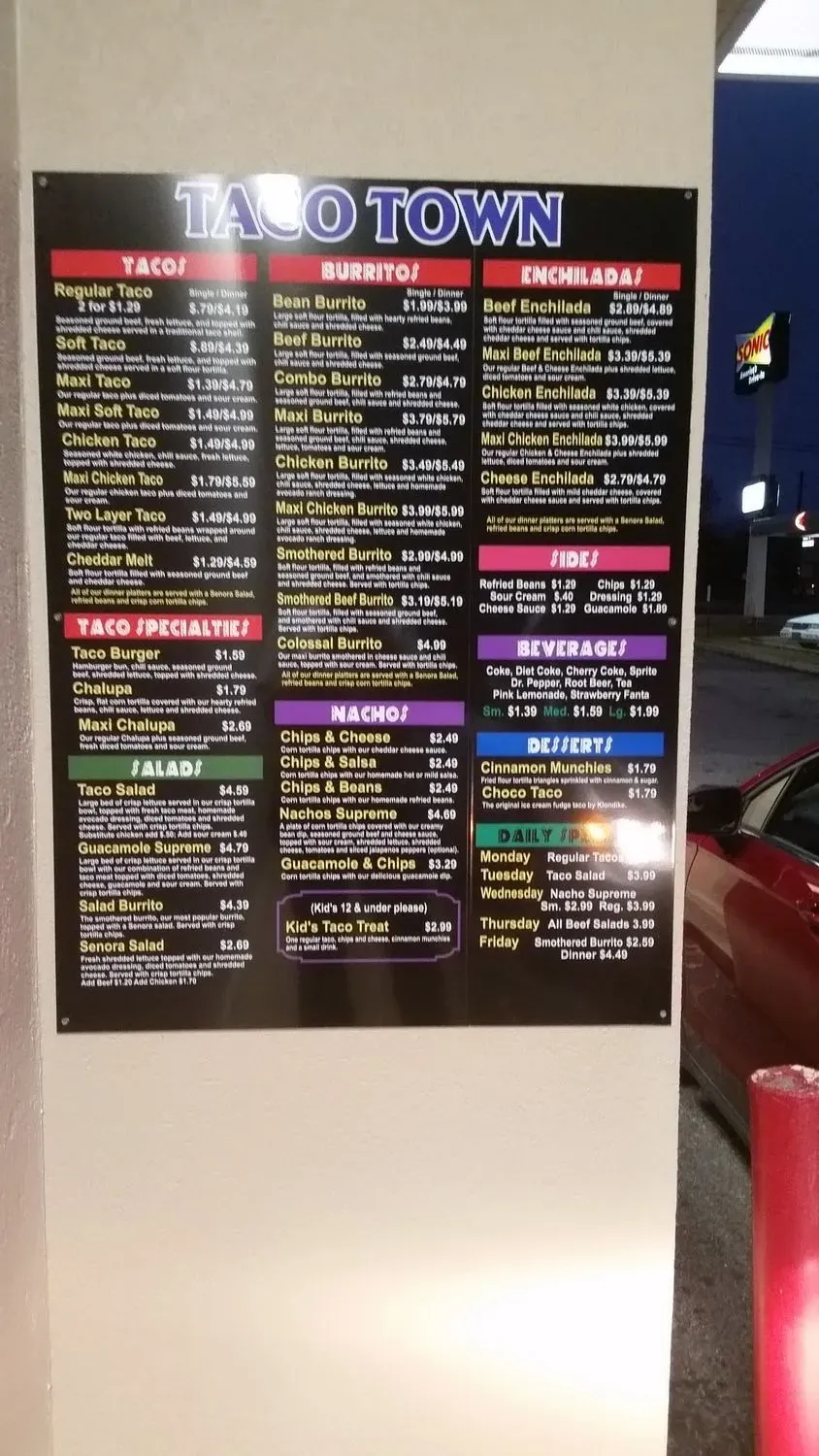 Menu 6