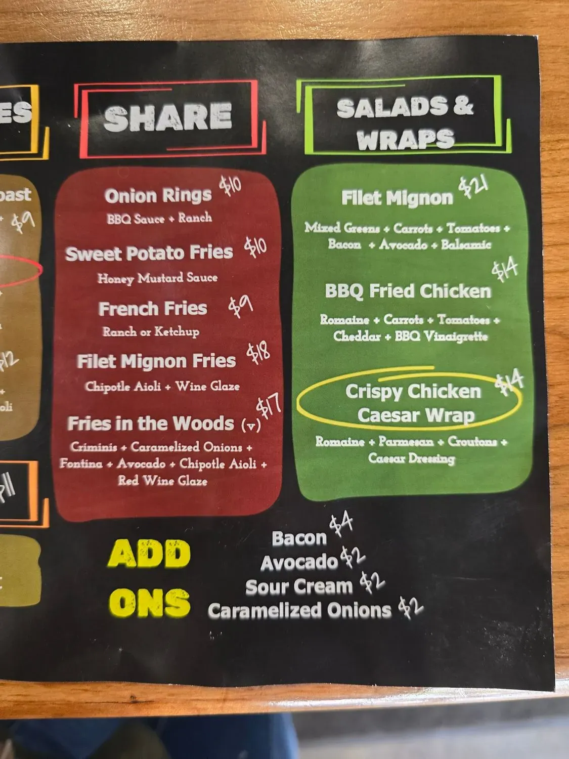 Menu 6