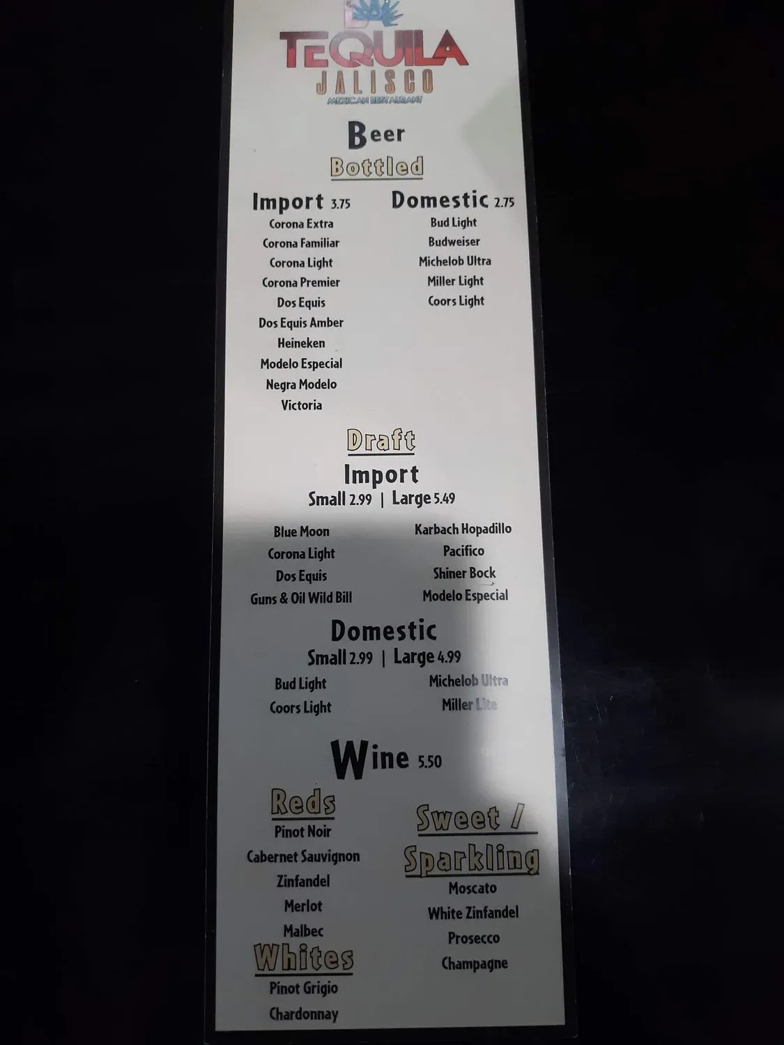 Menu 3