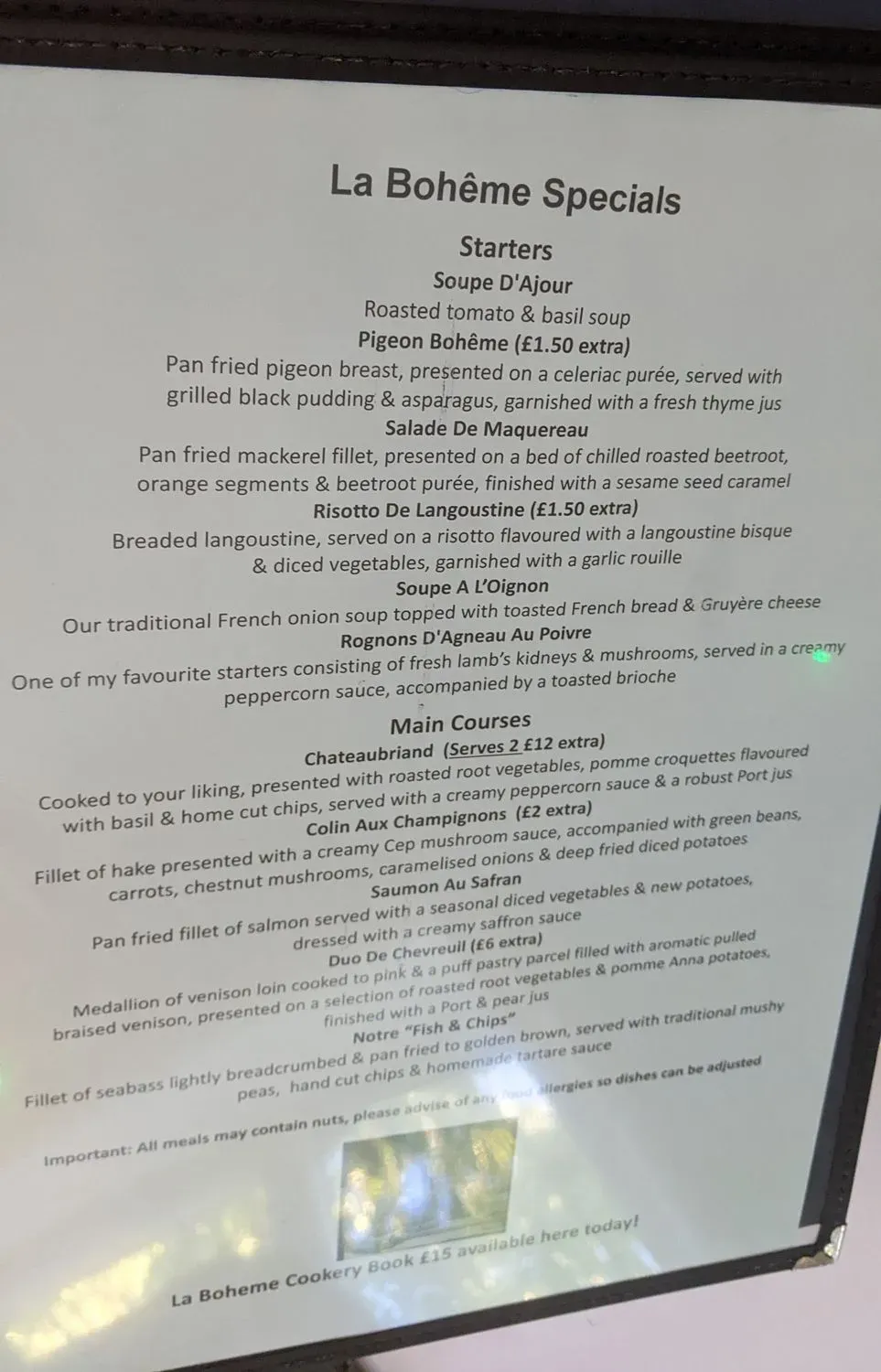 Menu 3