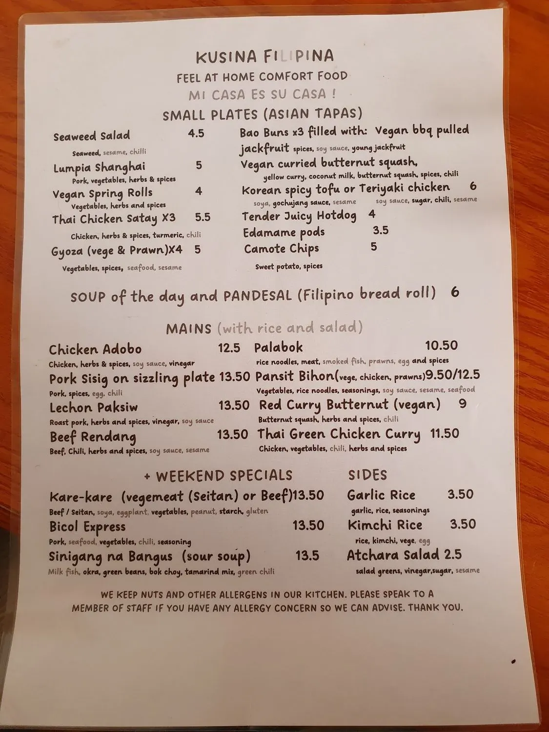 Menu 3