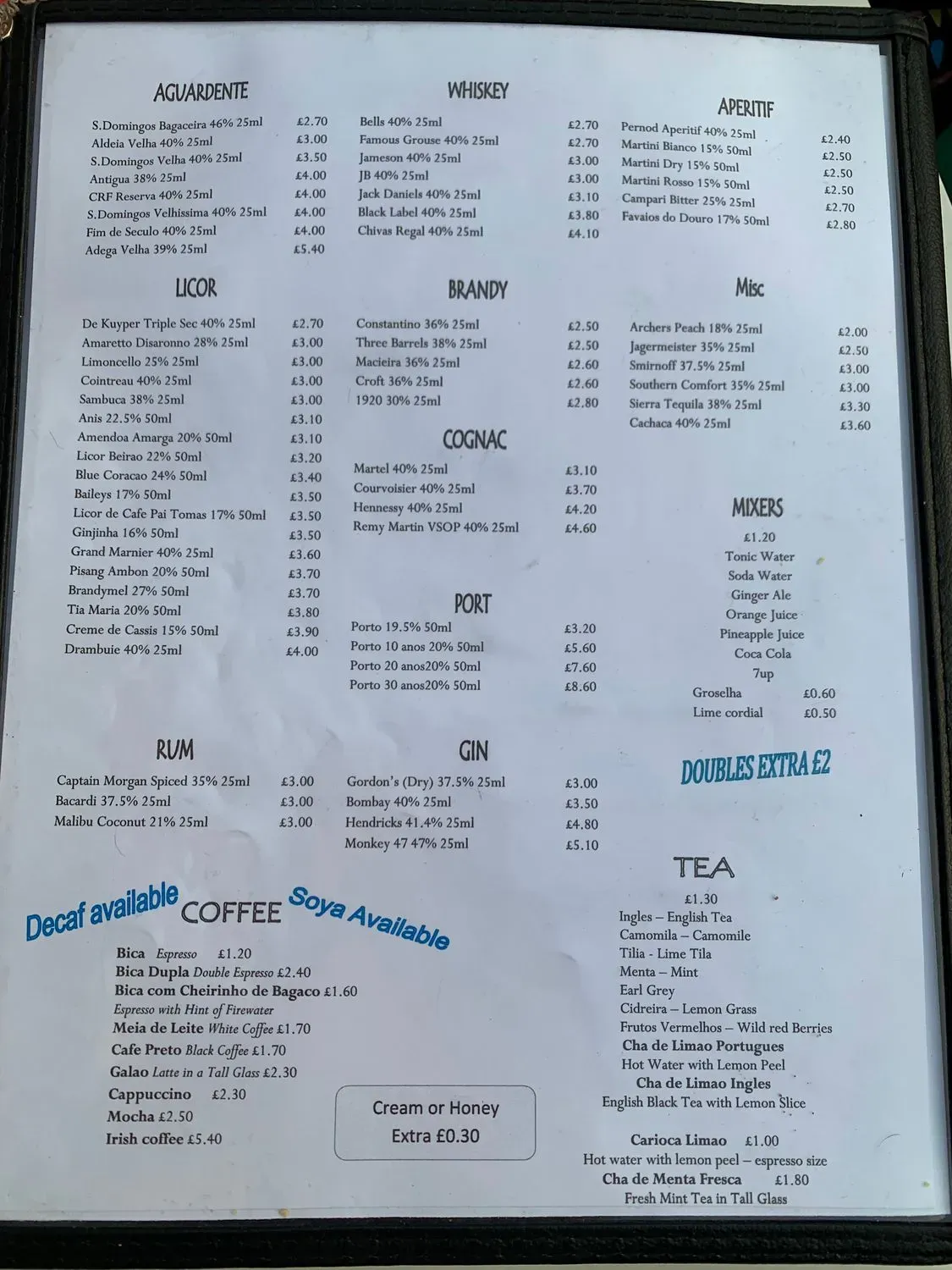 Menu 3