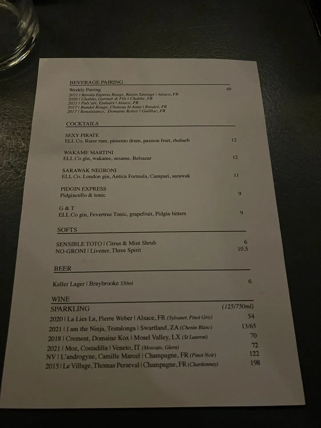 Menu 3