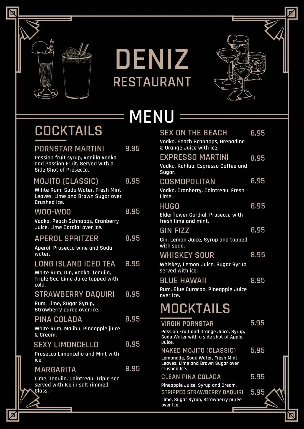 Menu 3