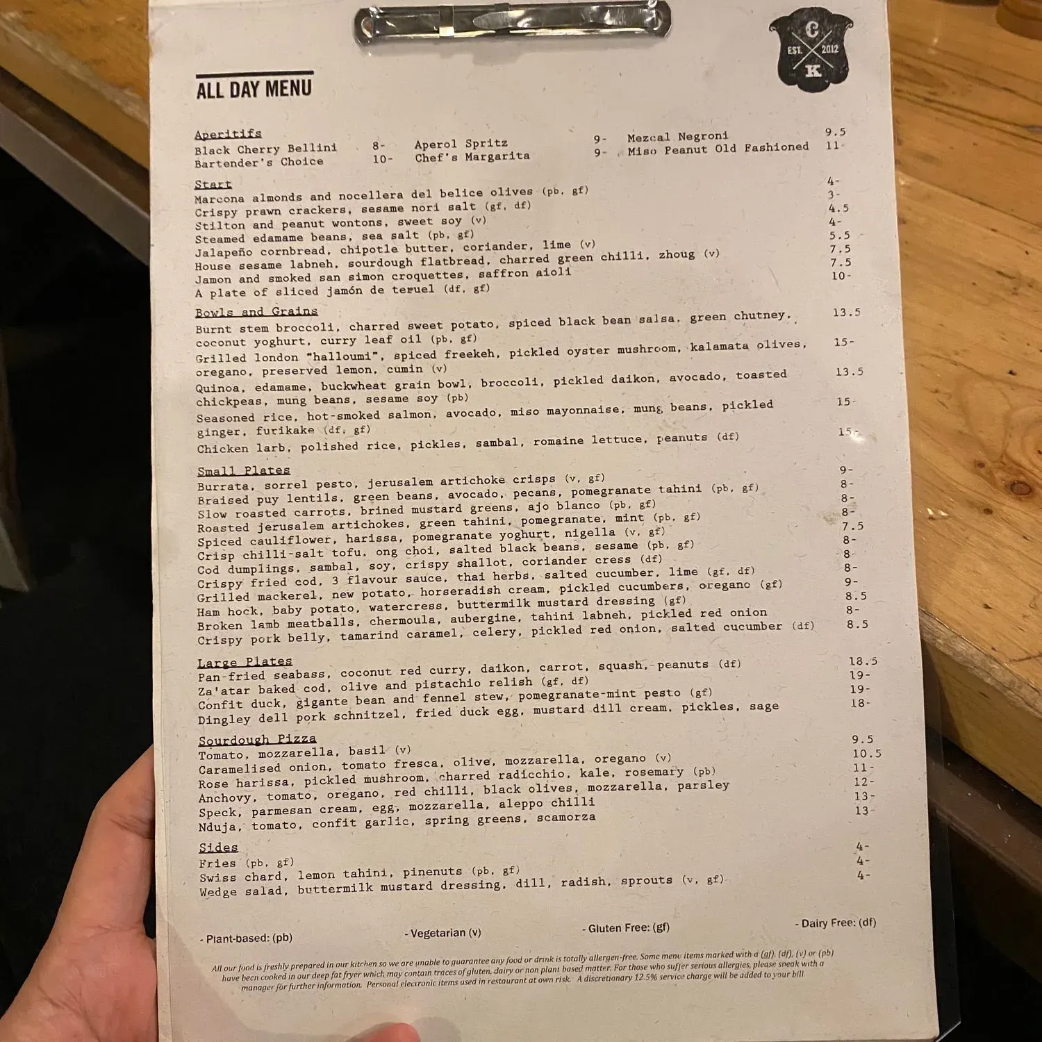 Menu 3