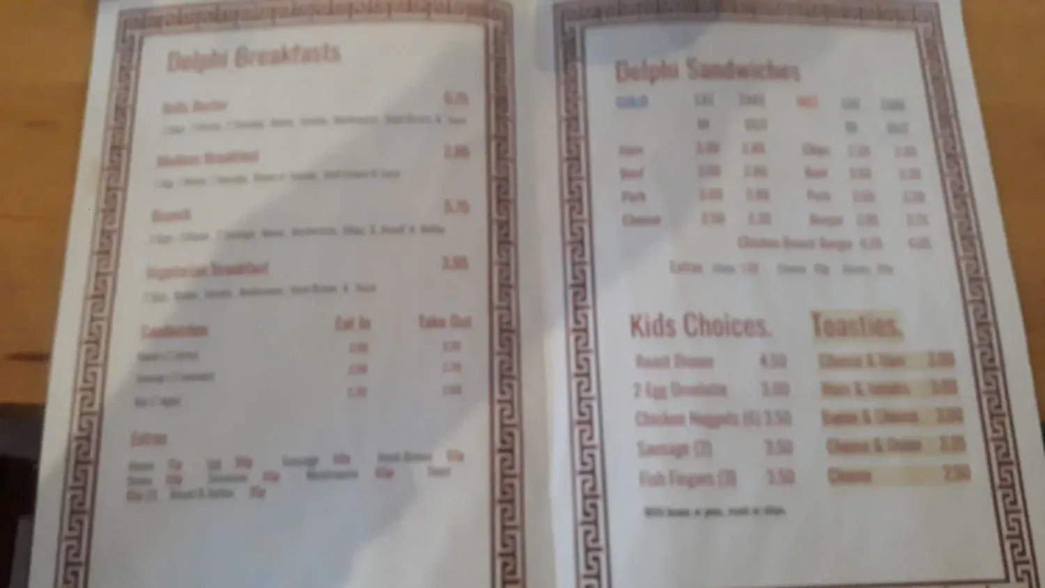 Menu 3