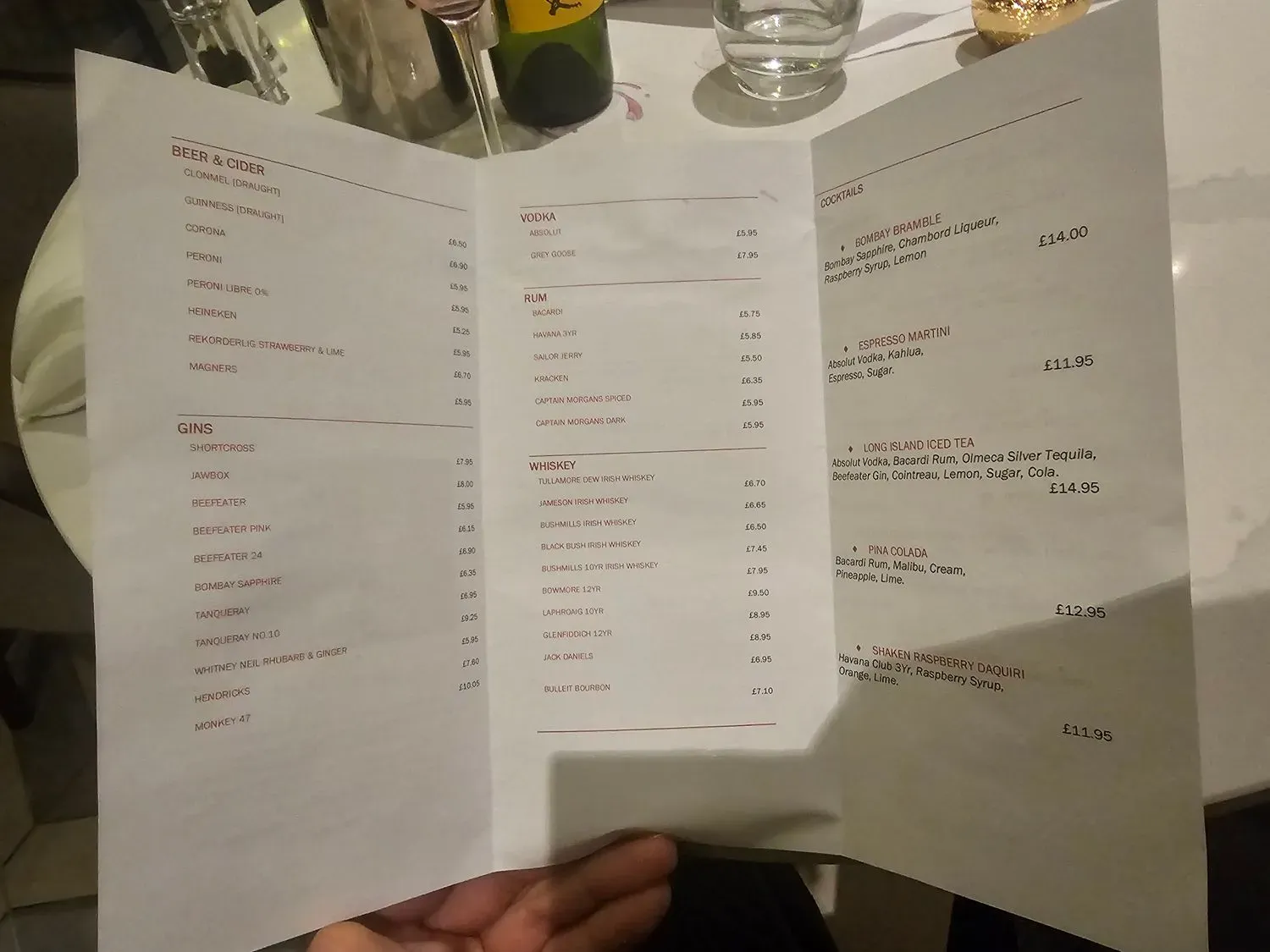 Menu 3