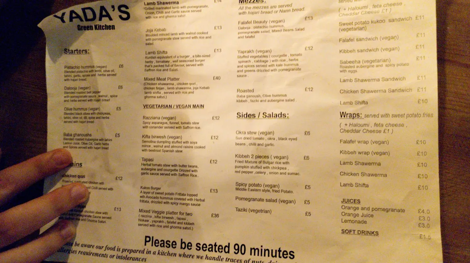 Menu 3