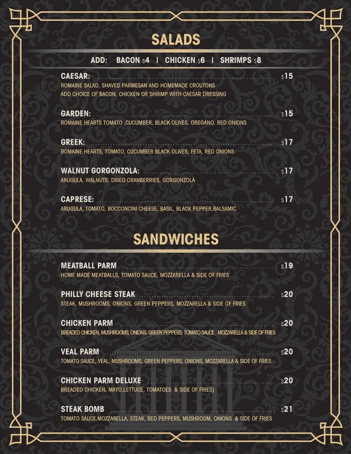 Menu 3