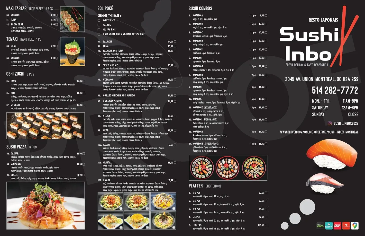 Menu 3