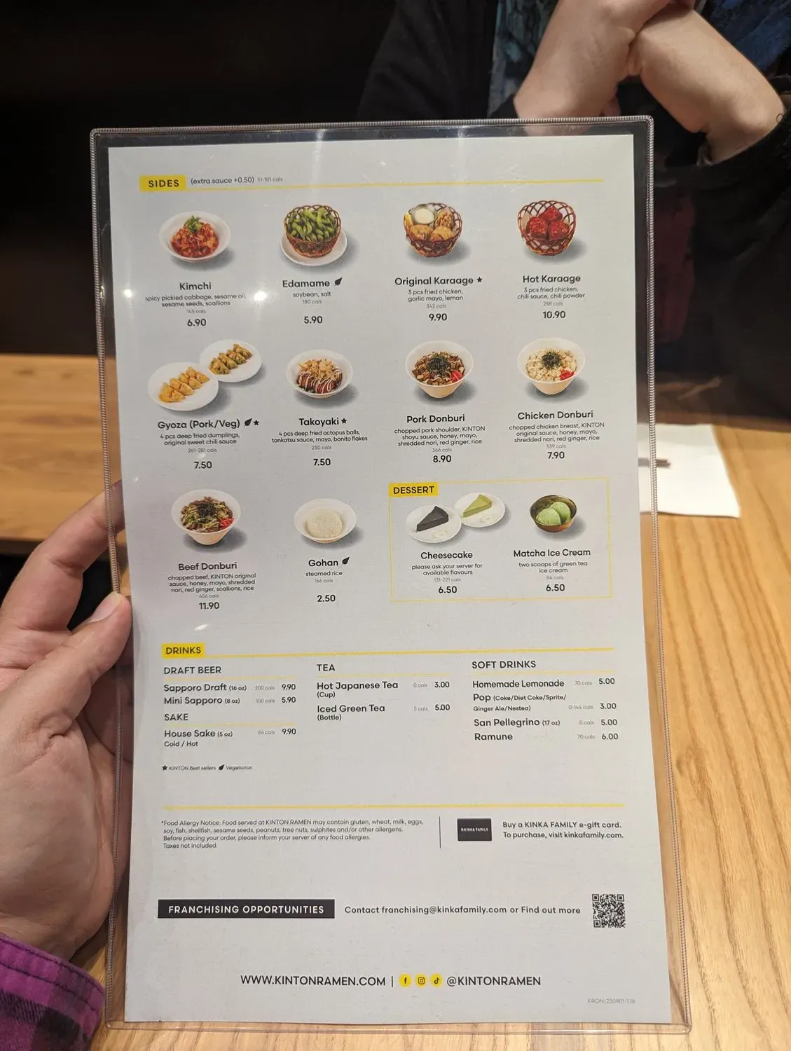 Menu 3