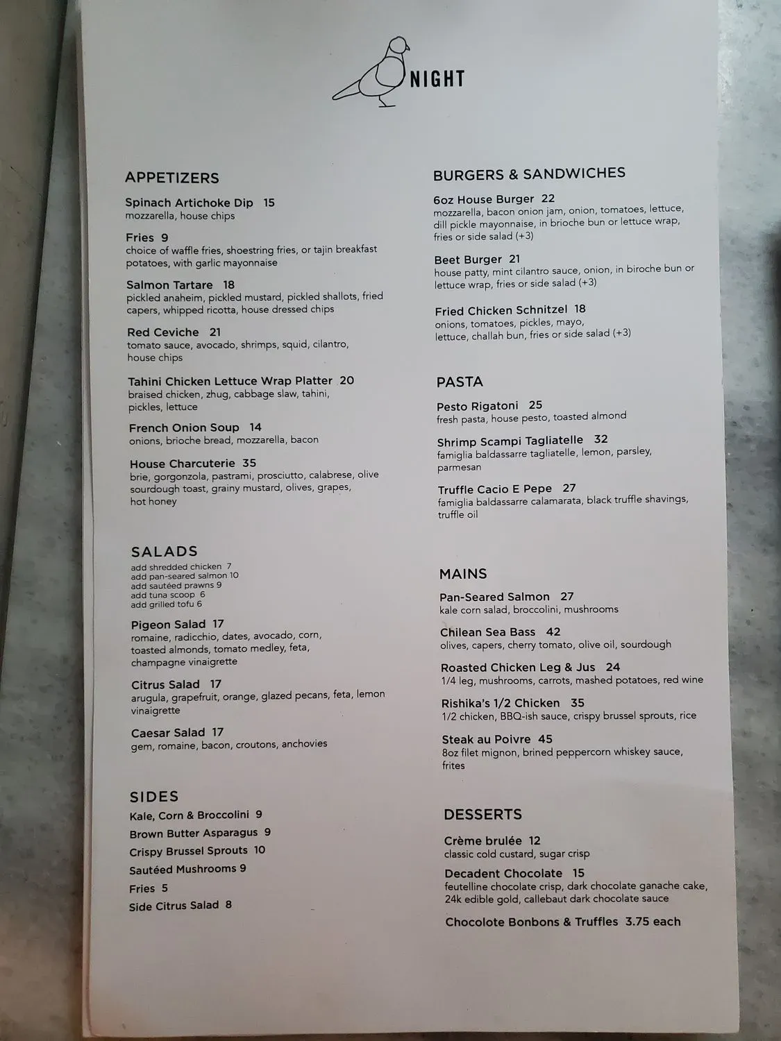 Menu 3