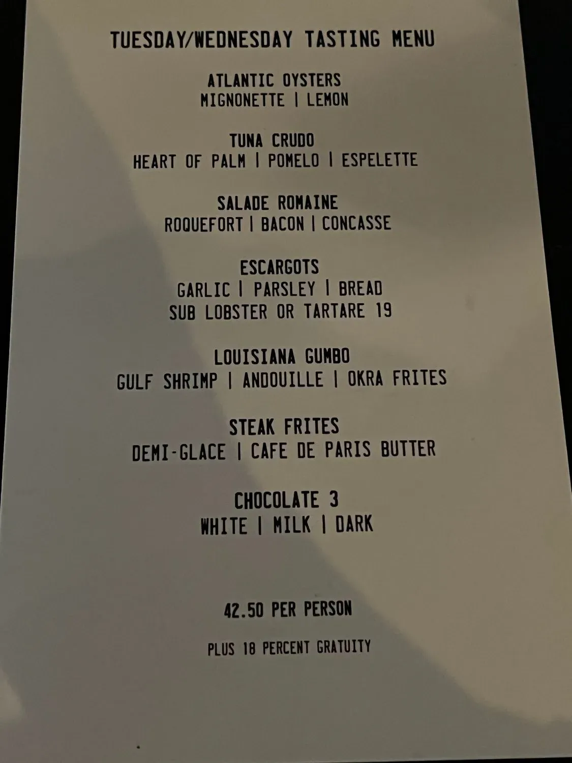 Menu 3