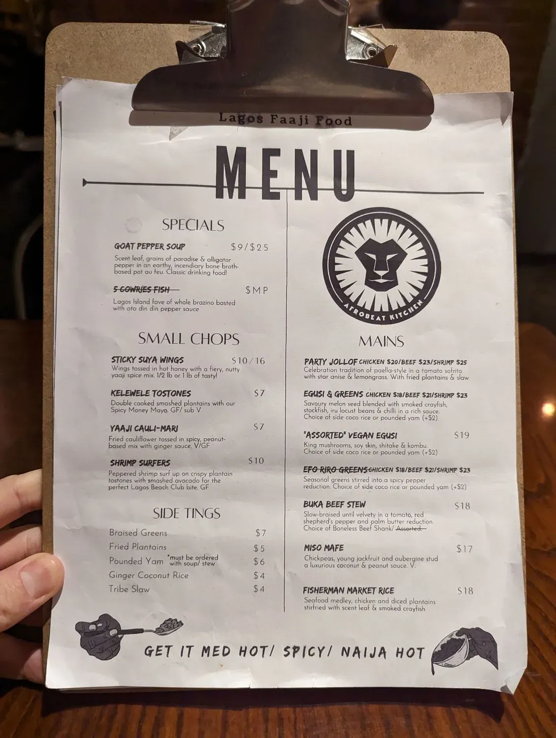 Menu 3