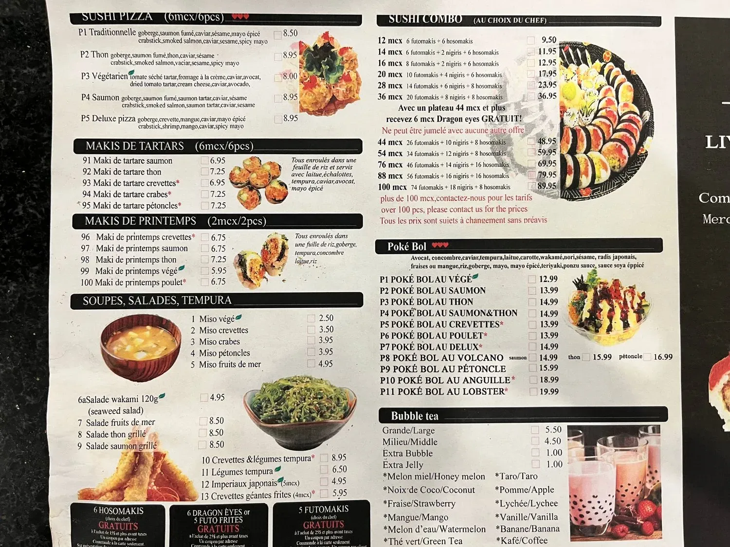 Menu 3