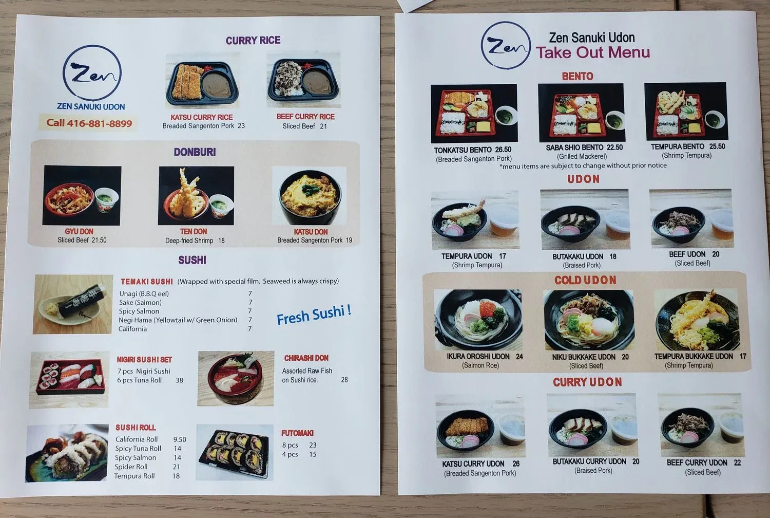 Menu 3