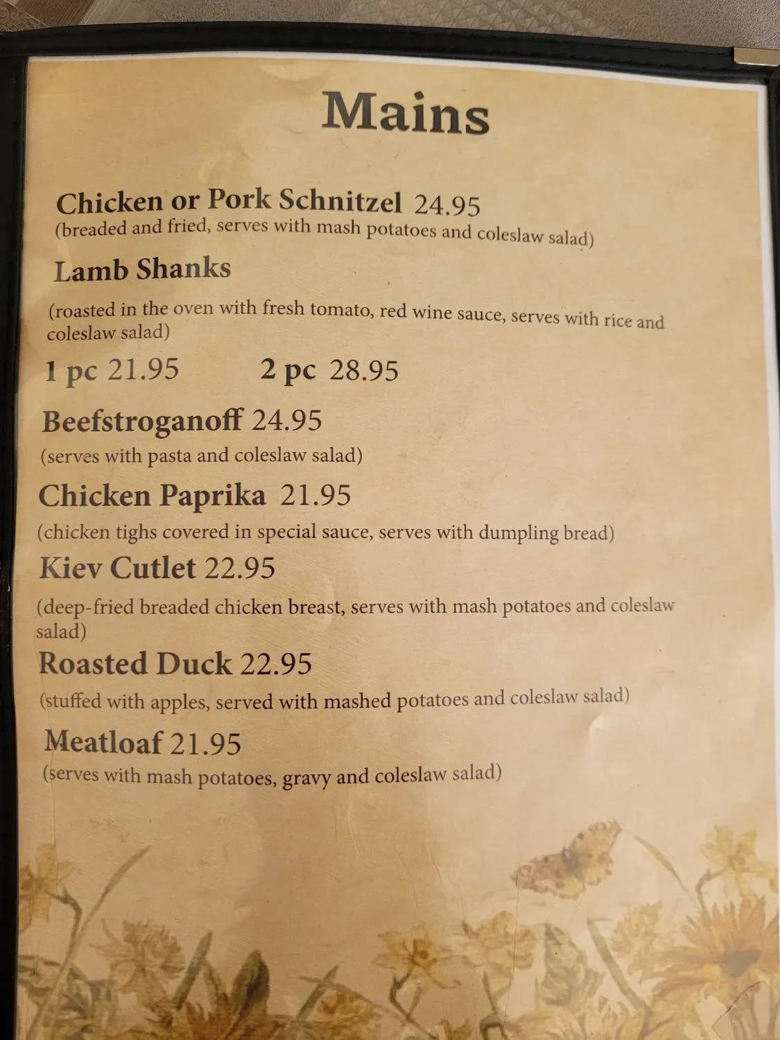 Menu 3