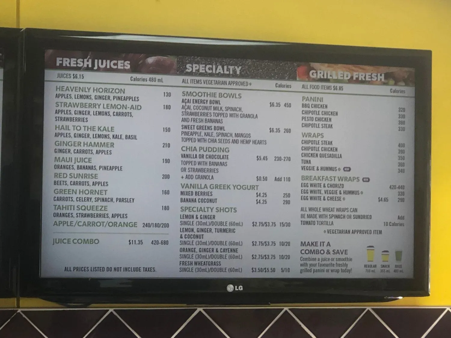 Menu 3