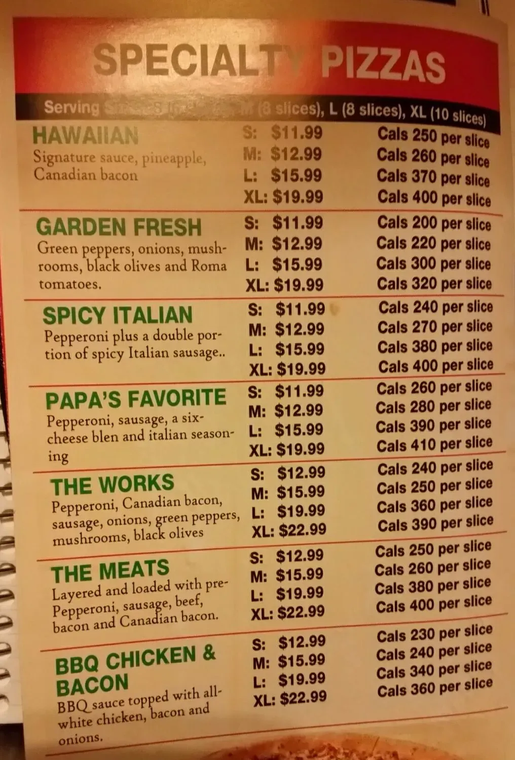 Menu 3