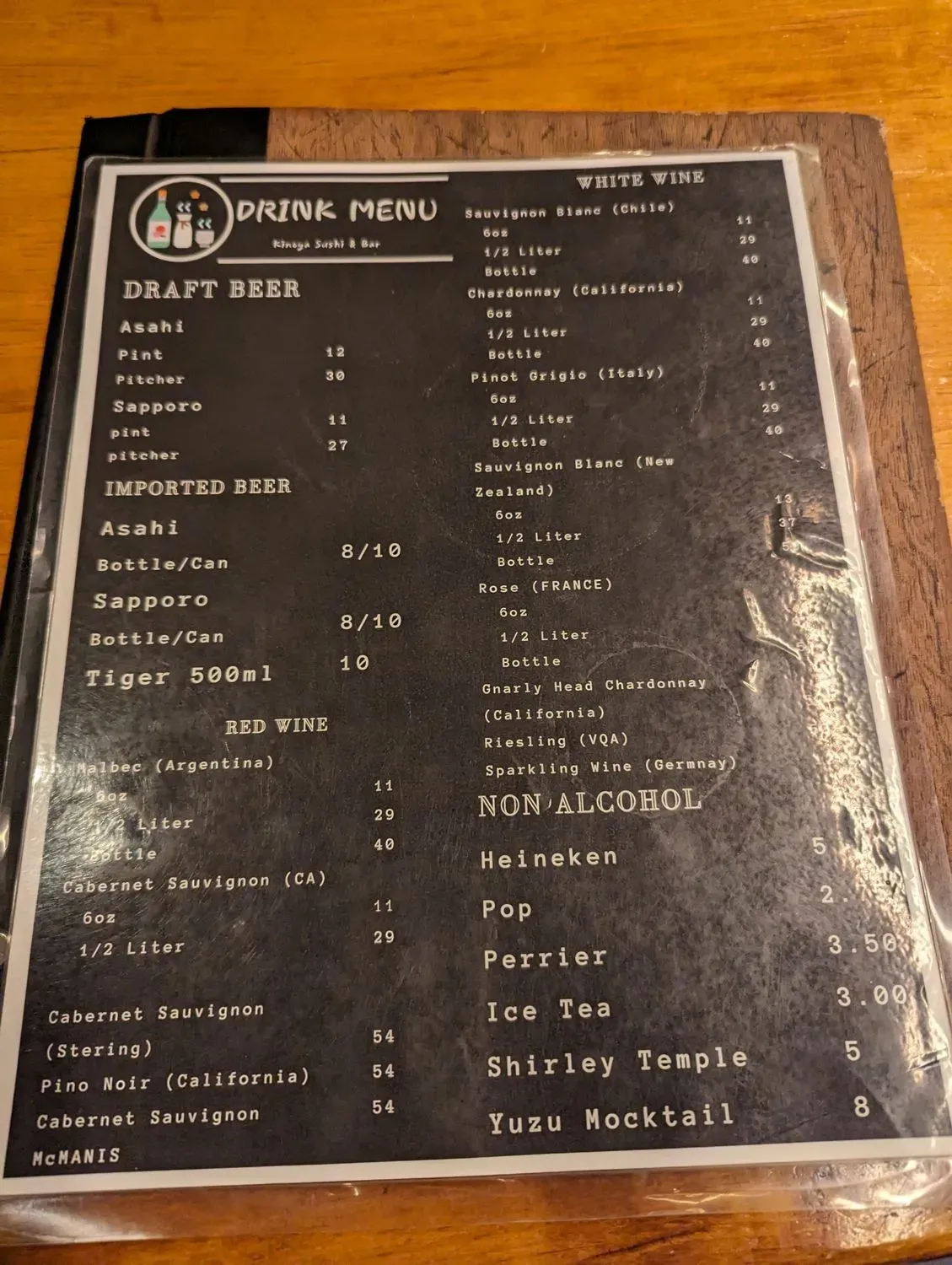 Menu 3