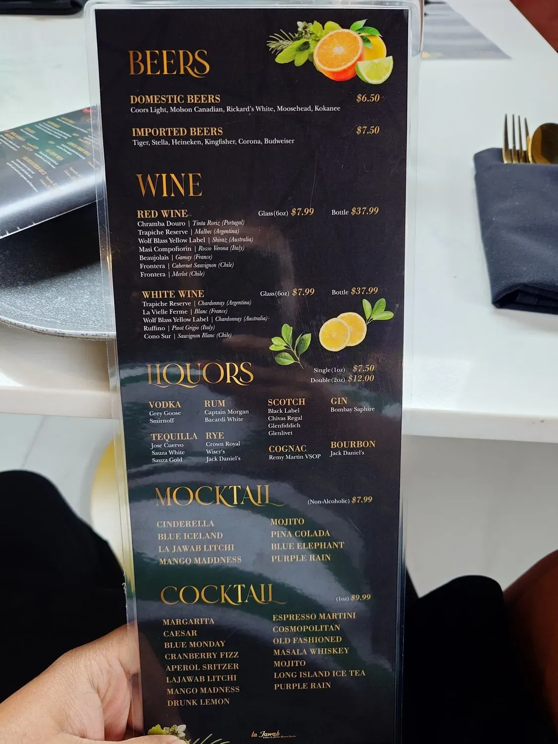 Menu 3