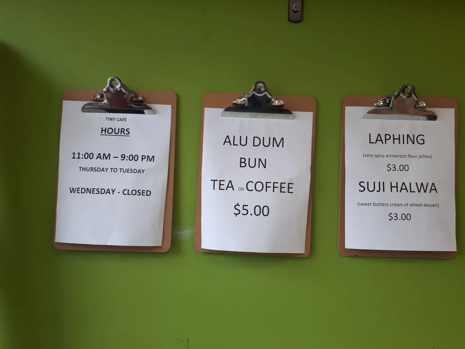 Menu 3