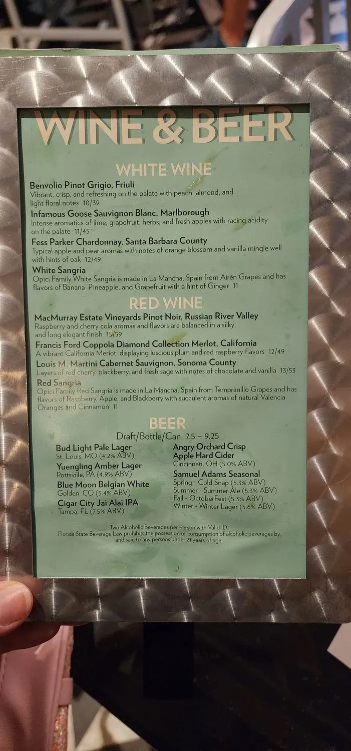 Menu 6