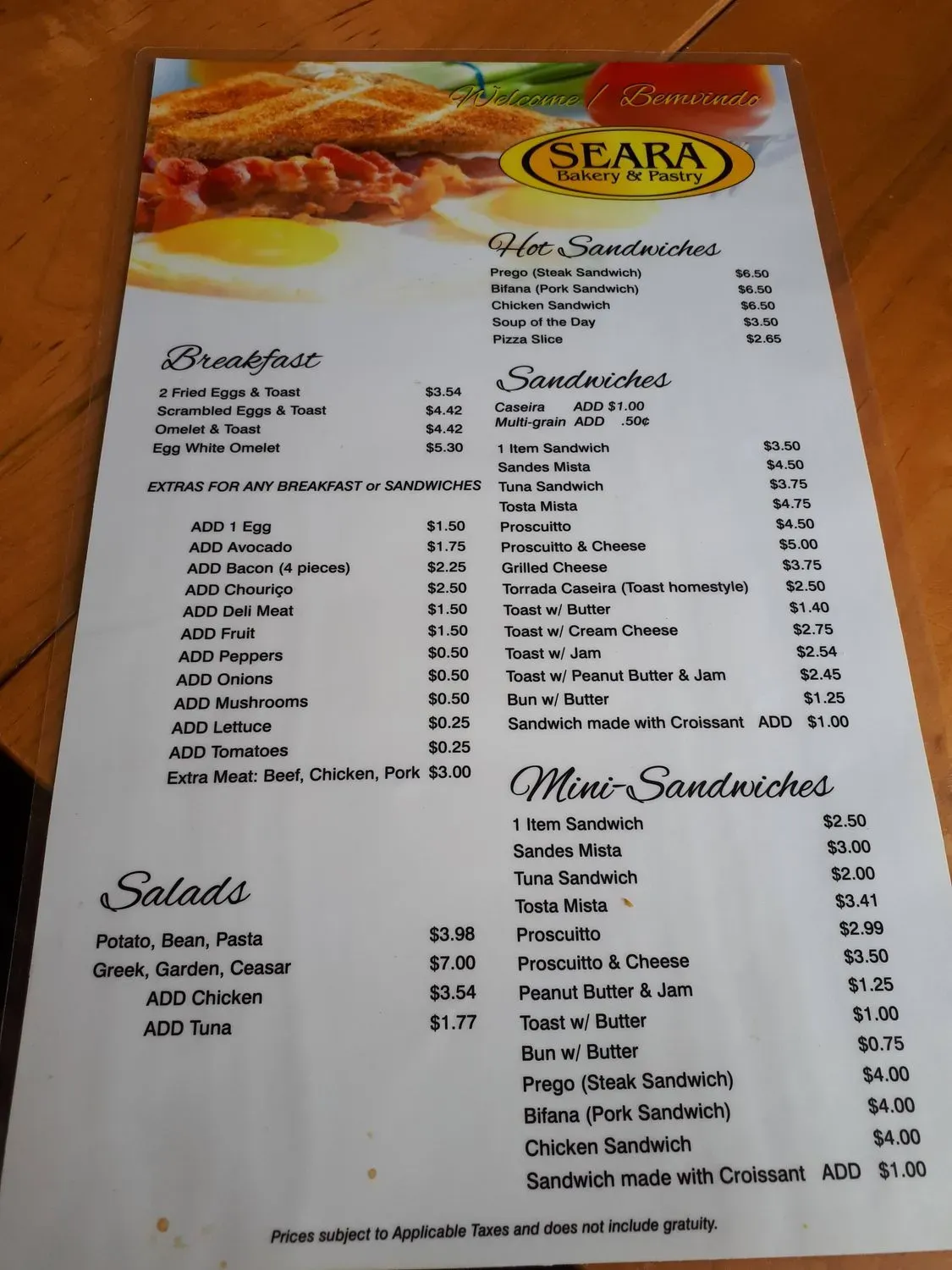 Menu 3