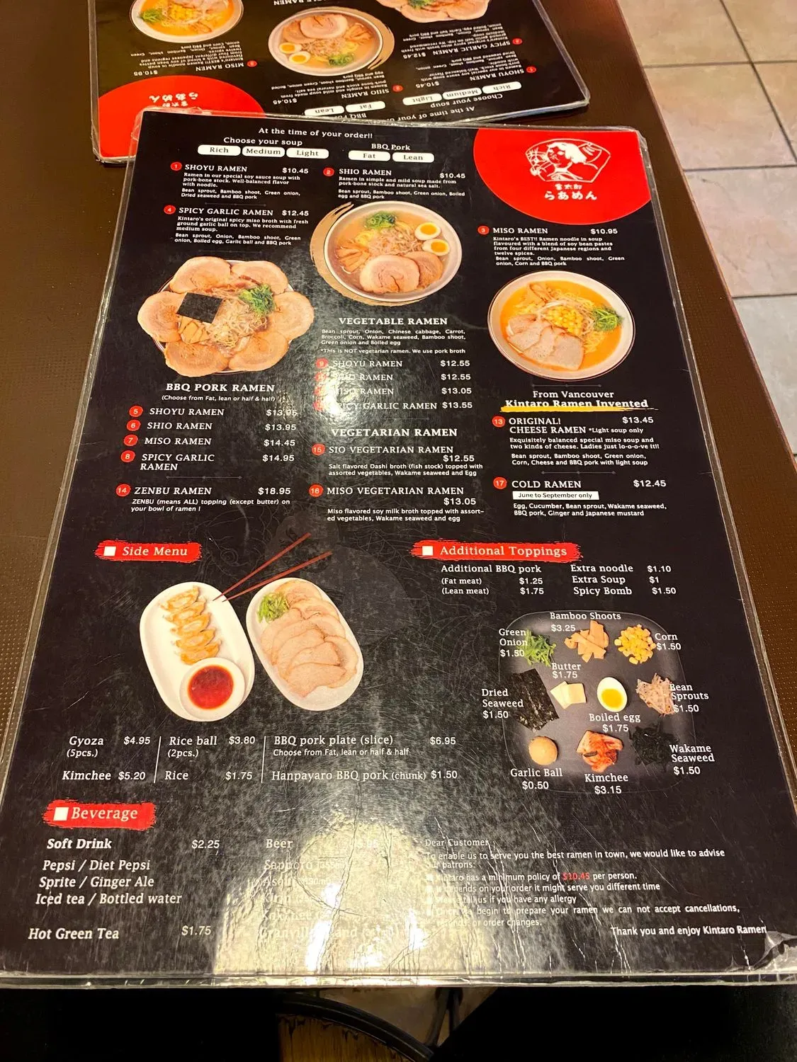 Menu 3