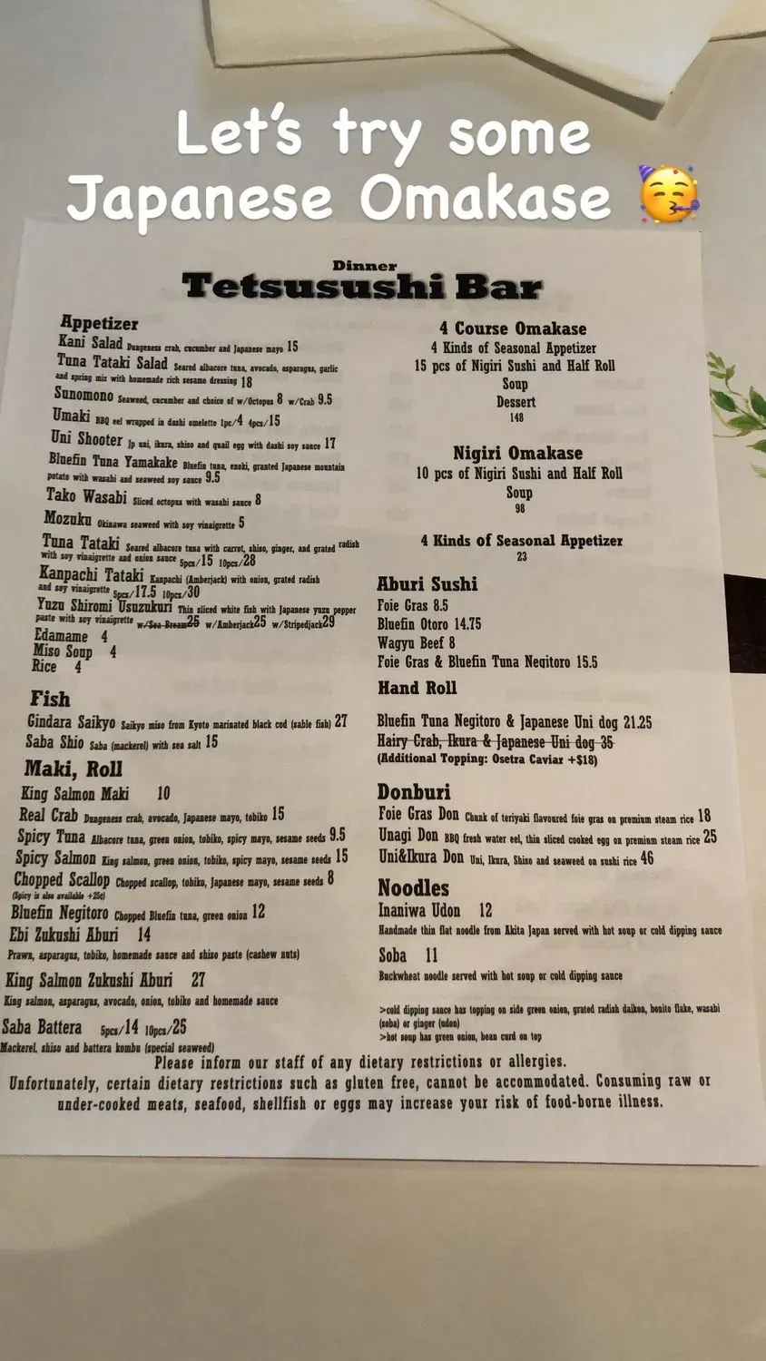 Menu 3