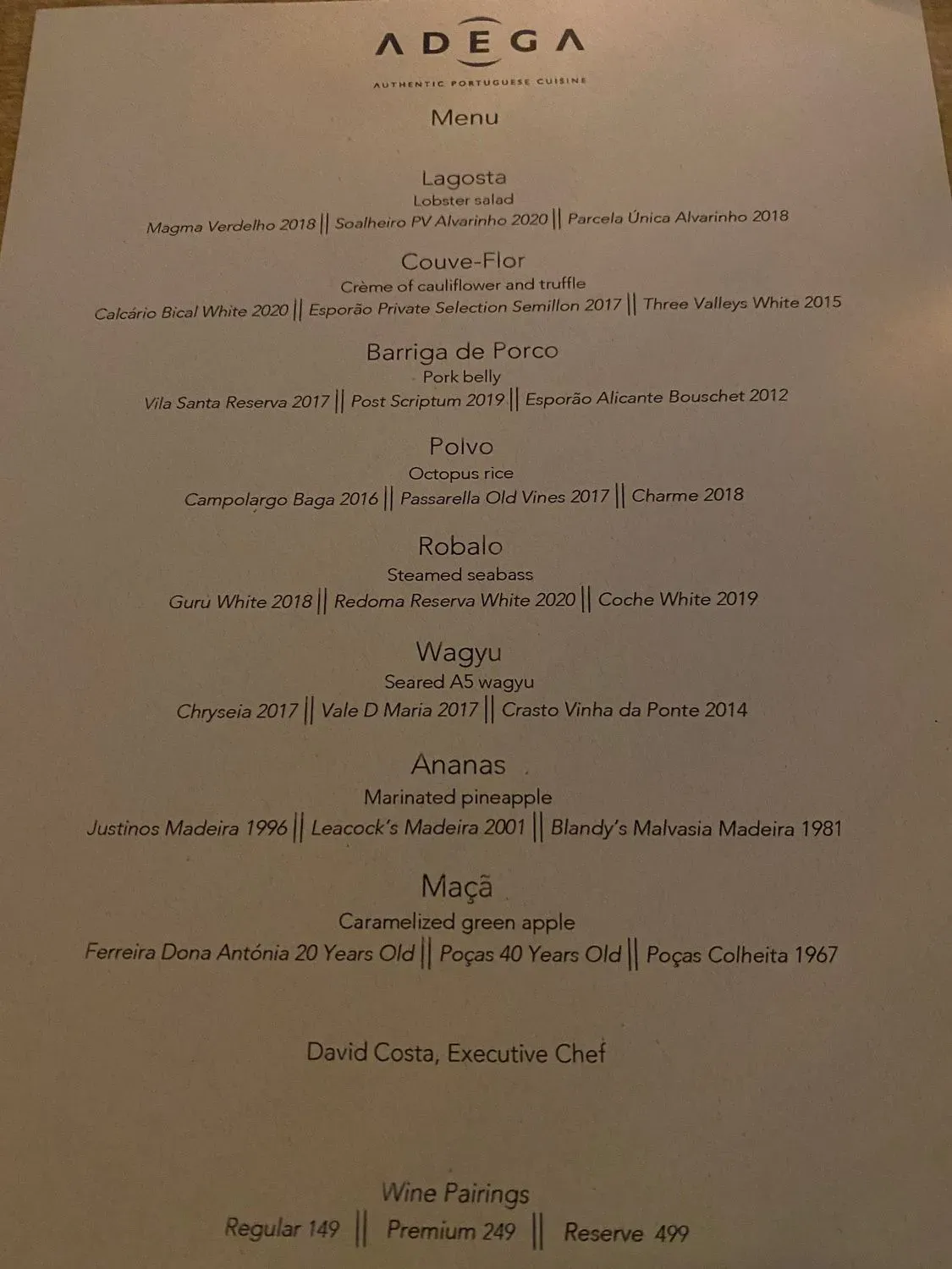 Menu 6