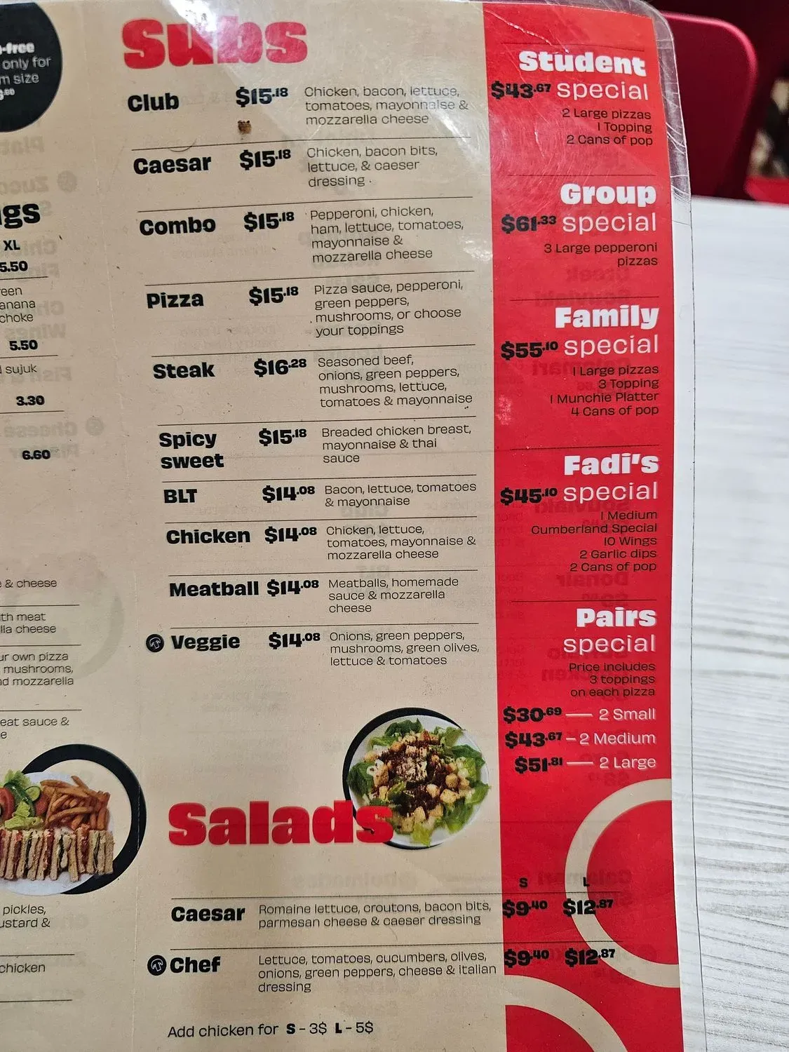 Menu 3