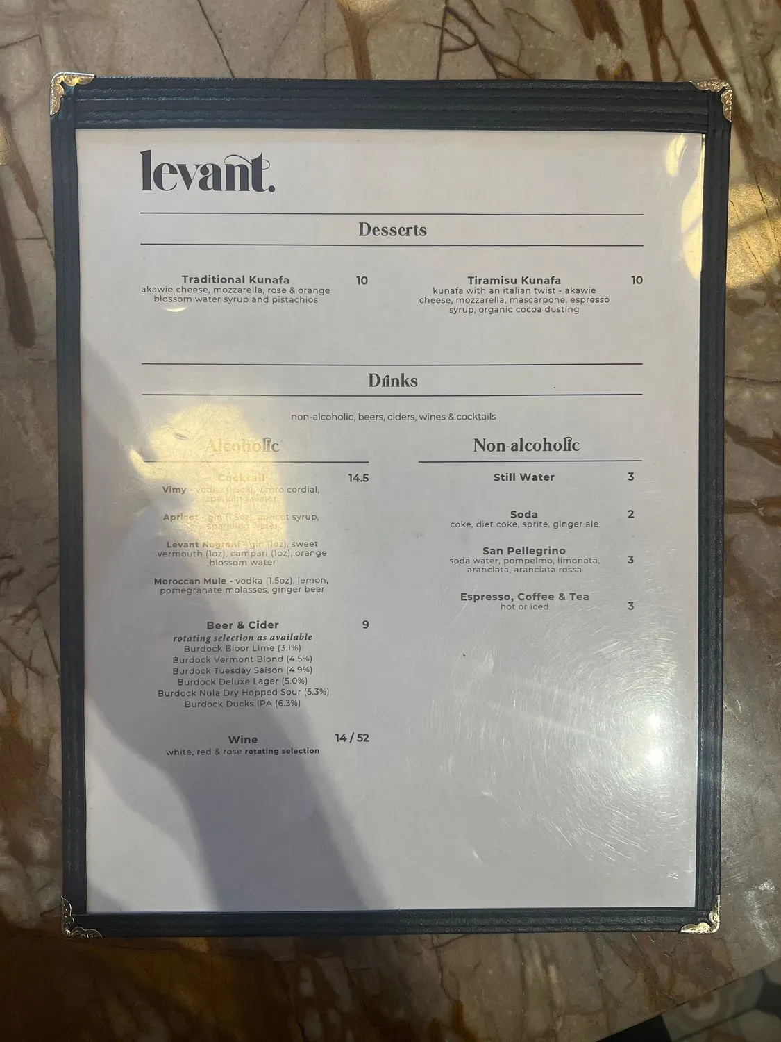 Menu 3