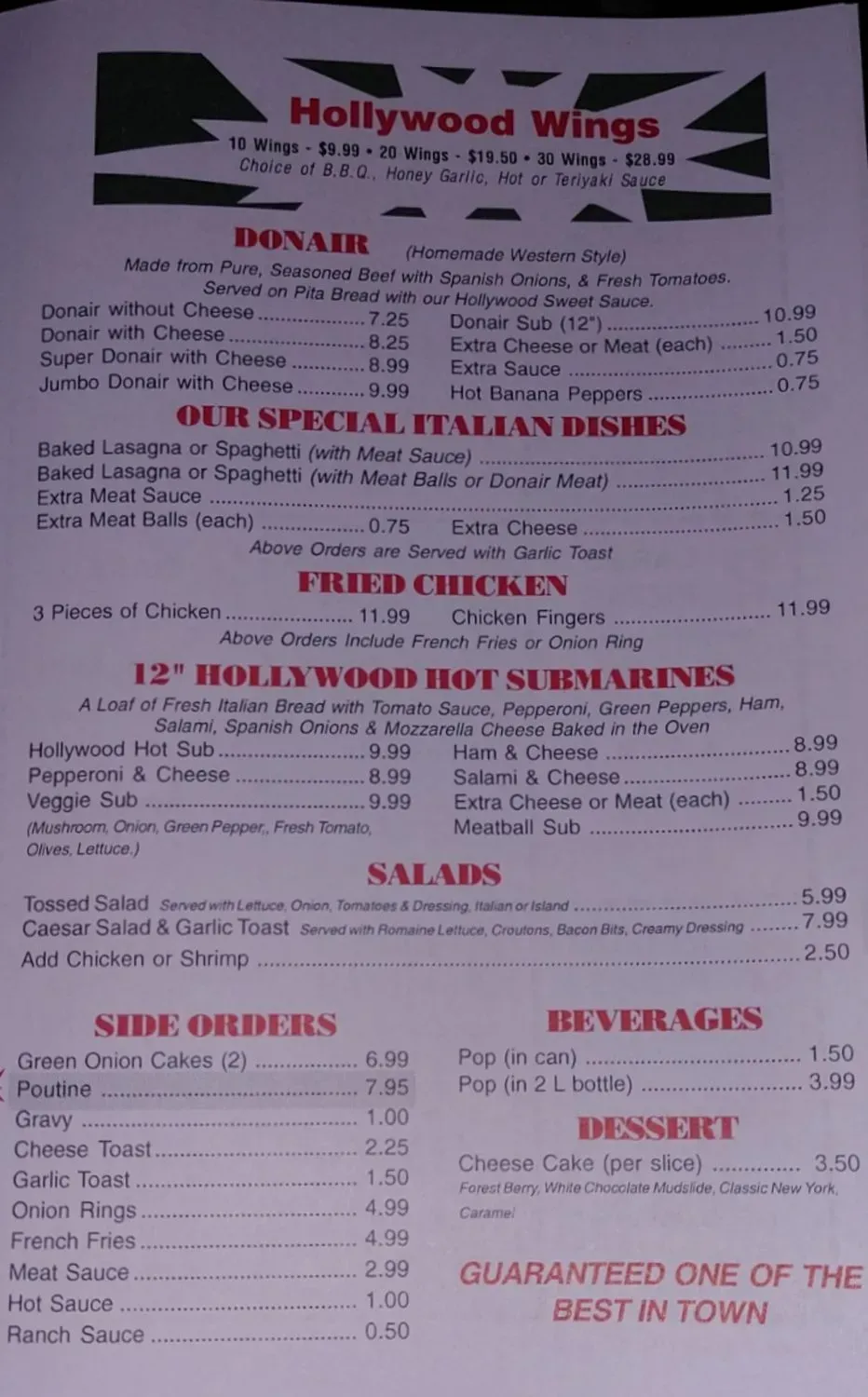 Menu 3