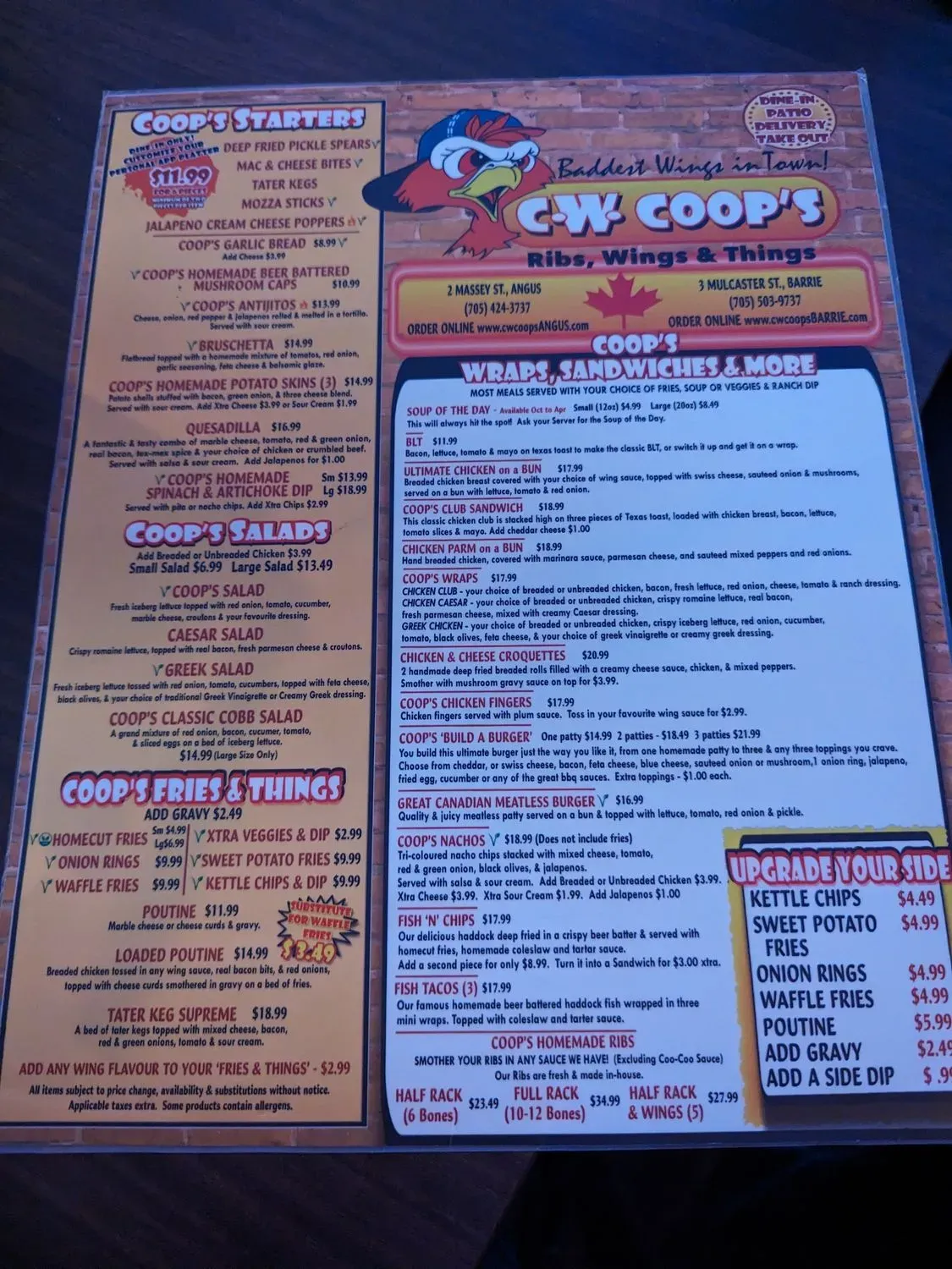 Menu 3