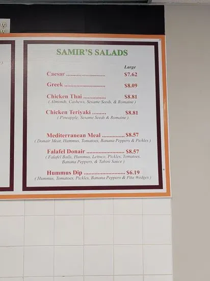 Menu 3