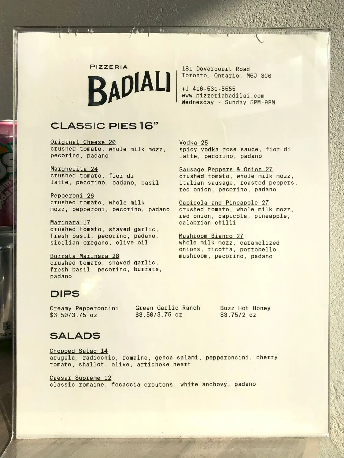 Menu 3