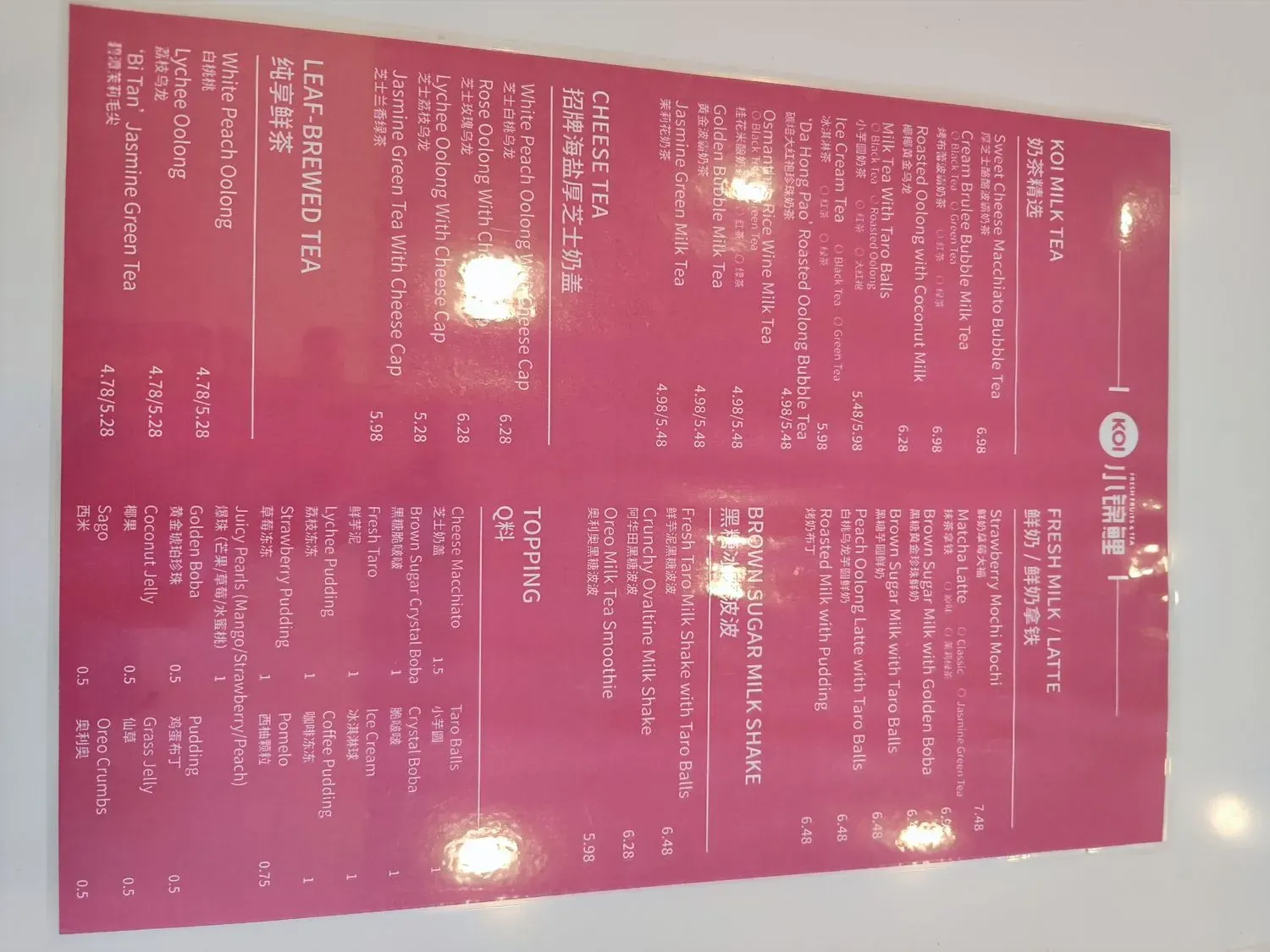 Menu 3