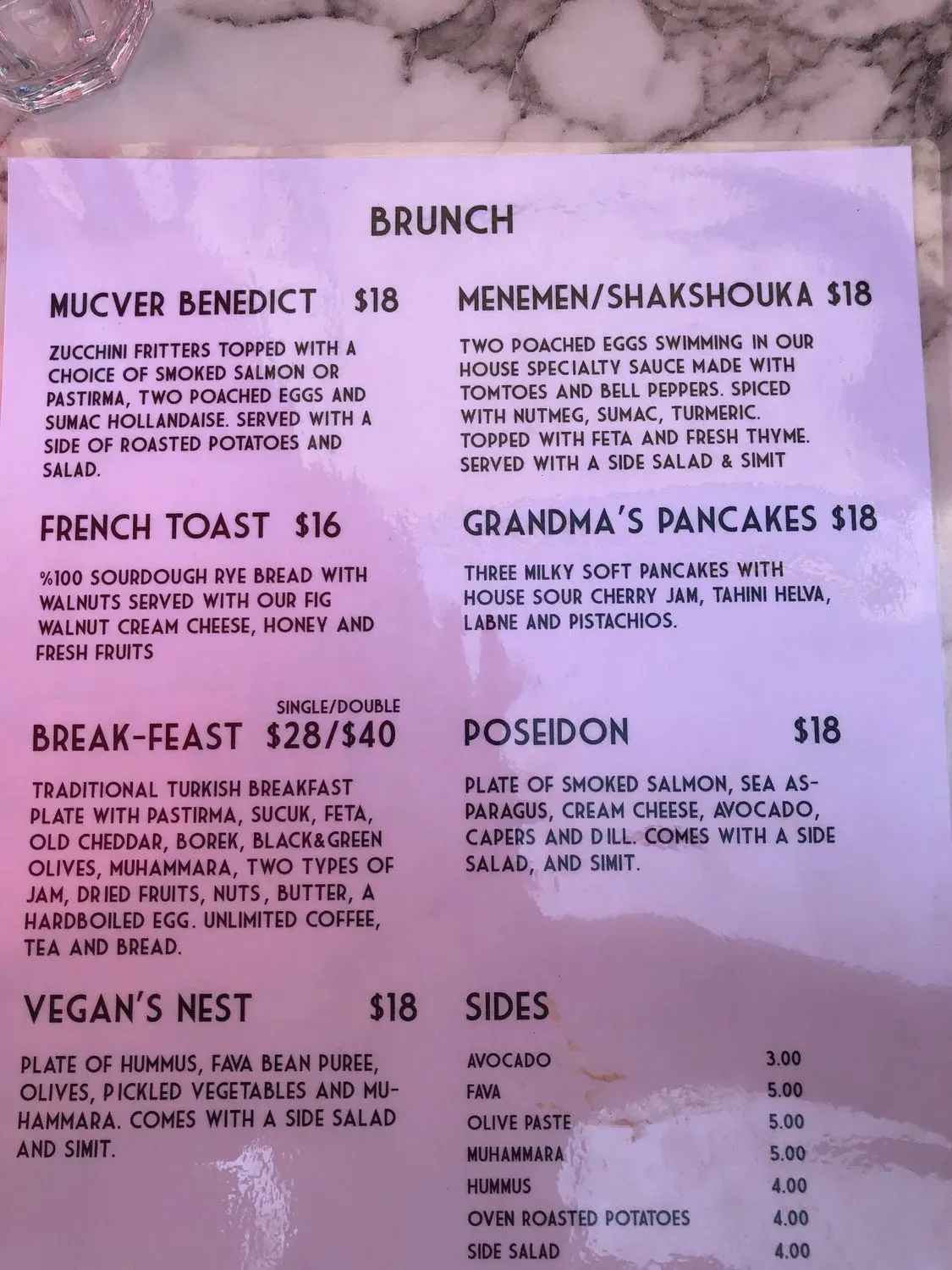 Menu 3