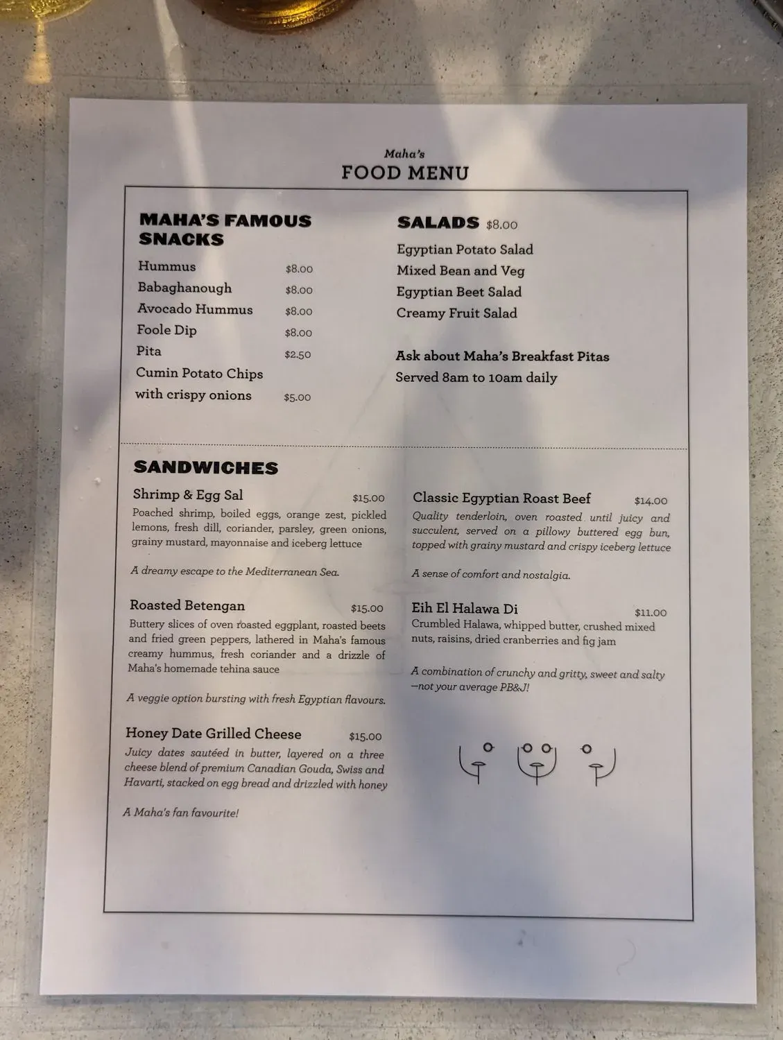 Menu 3