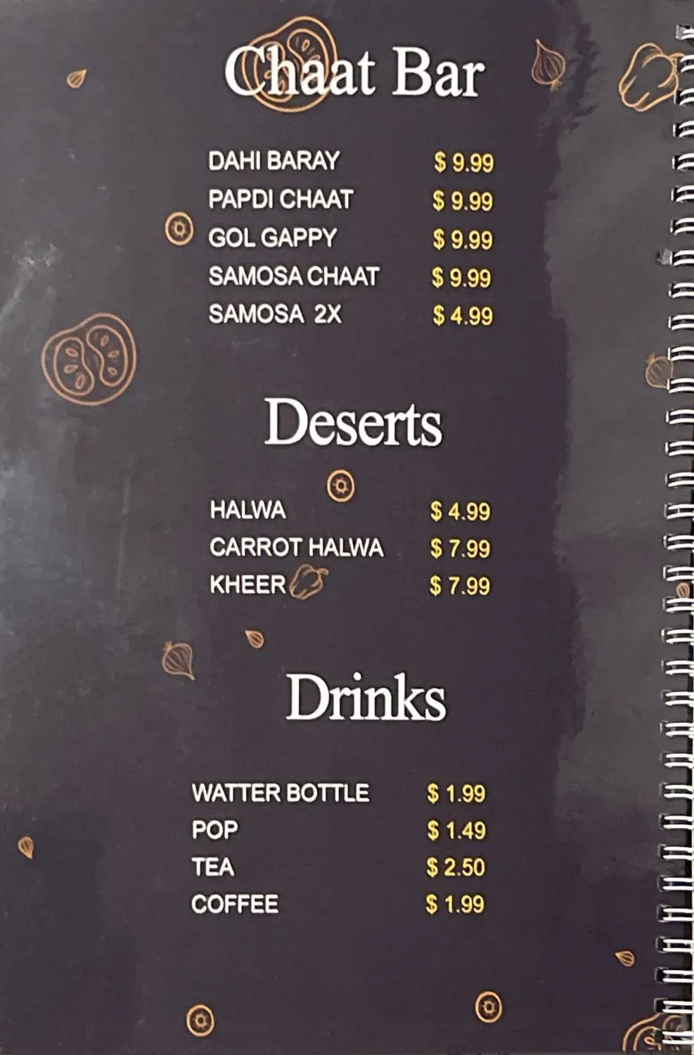 Menu 3