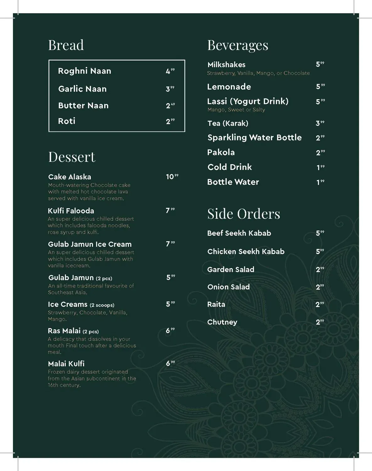 Menu 3