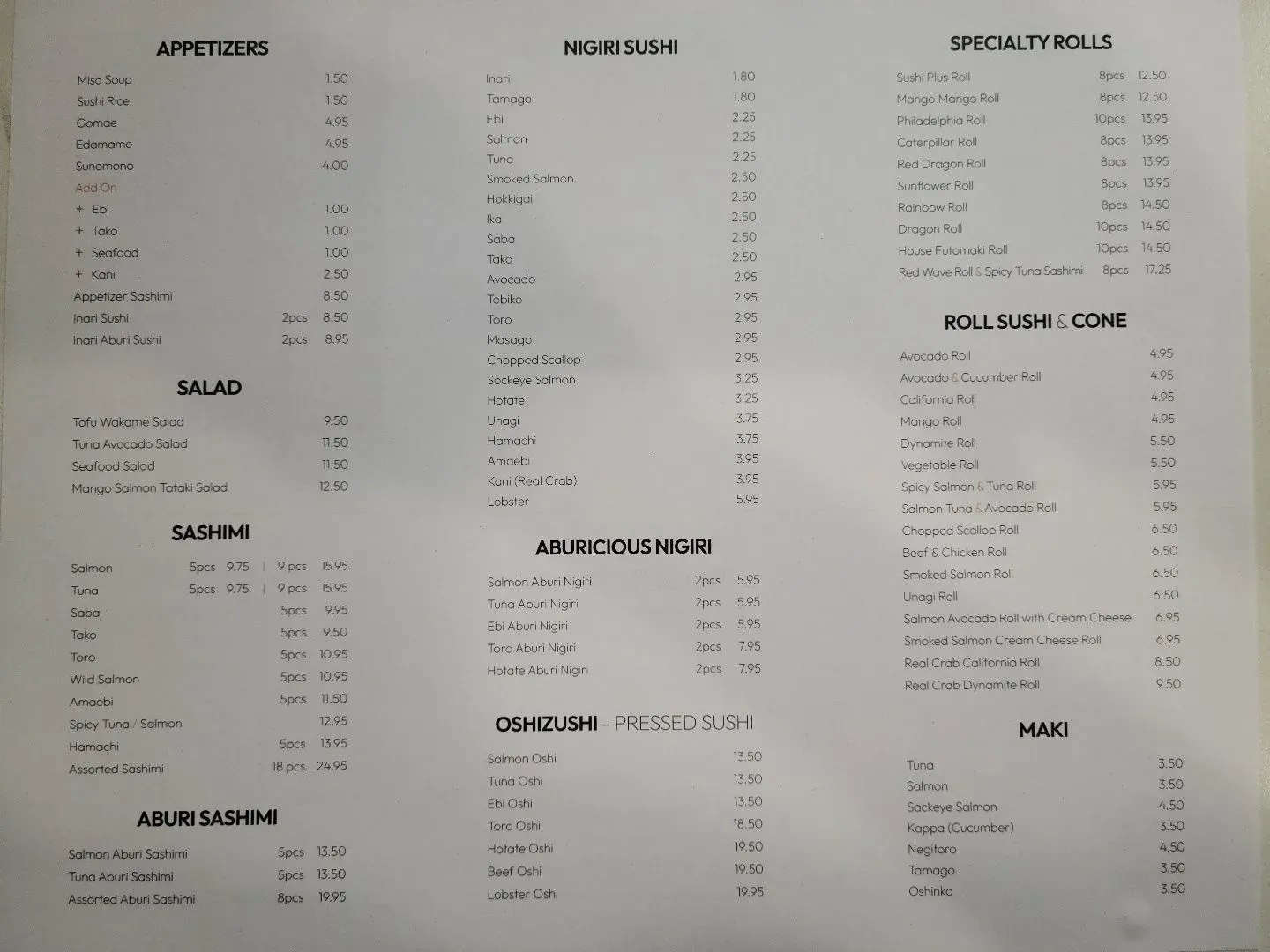 Menu 3