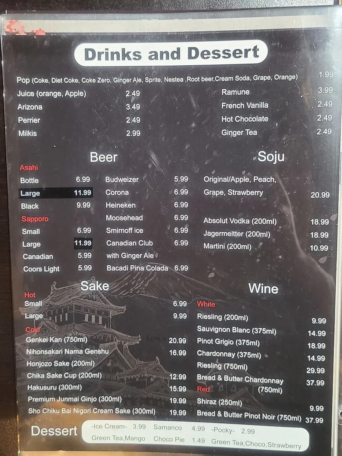 Menu 3